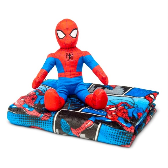 Spider Man Kids Hugger with silk touch thrown touch throw blanket 50 x 60 - Picture 6 of 7